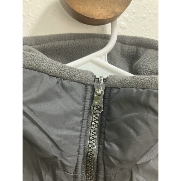 Columbia Kids Reversible Fleece Lined Zip Up Coat Jacket 14/16 Black - Picture 3 of 12